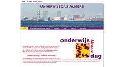 Desktop Screenshot of onderwijsdagalmere.nl